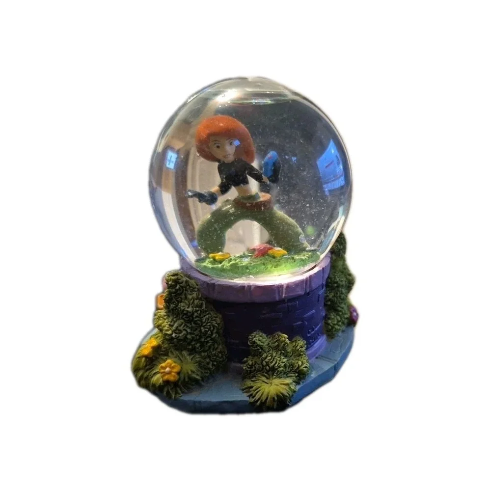 DISNEY KIM POSSIBLE MINI SNOW‎ GLOBE--RARE